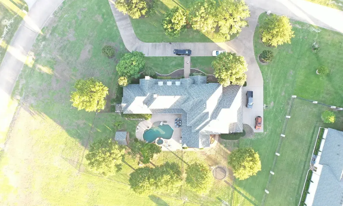 New shingle roof installation on a home in Lake Ridge